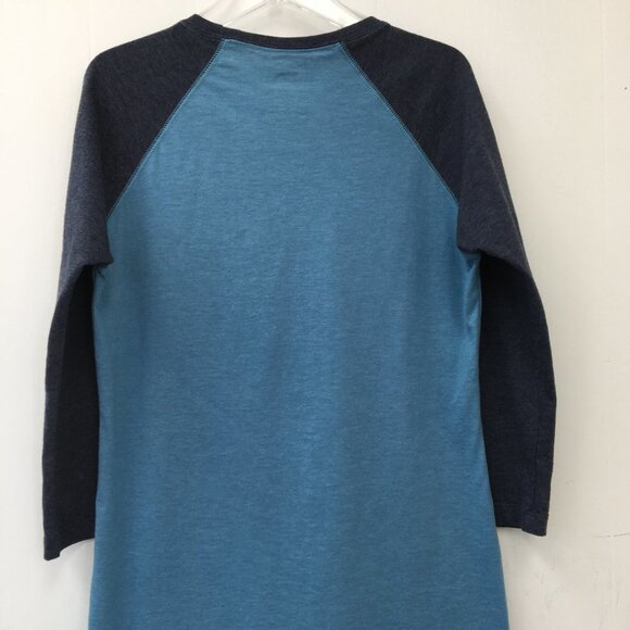 The North Face Women's 3/4 Quarter Sleeve Logo Tee Size S EXCELLENT Condition - Picture 4 of 6